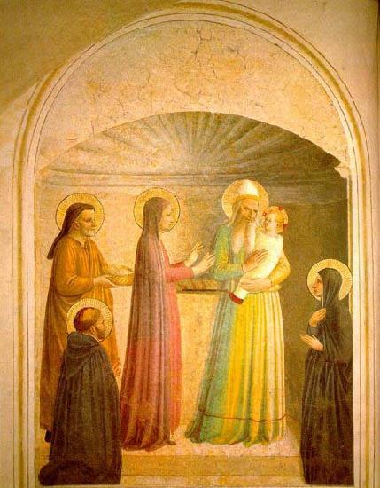 Fra Angelico Presentation of Jesus in the Temple France oil painting art